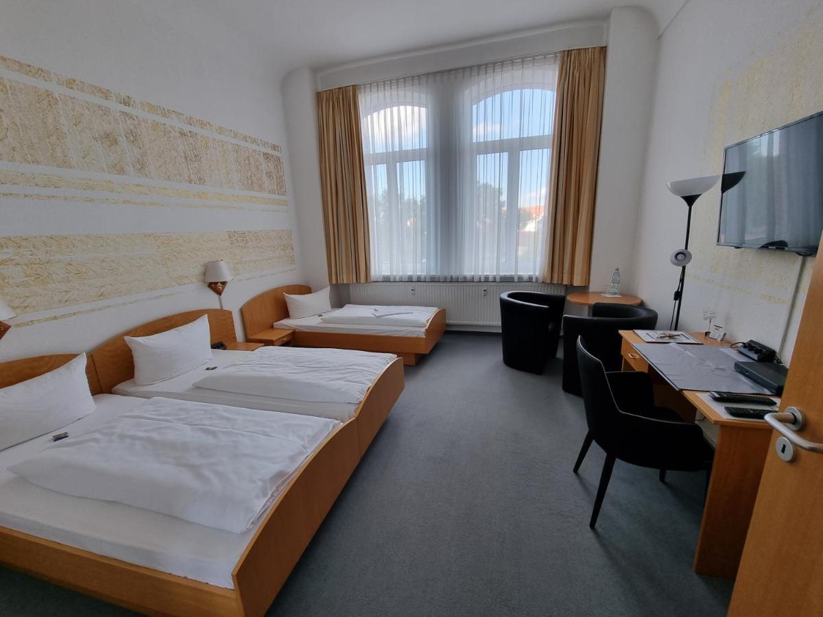 Hotel Zur Alten Druckerei Gotha Bagian luar foto